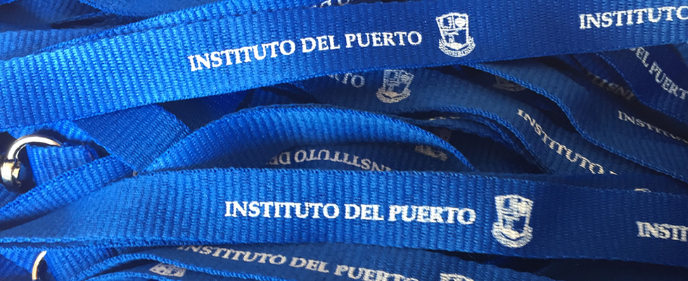 Lanyard estampado instituto del Puerto