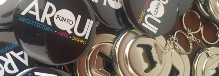 Chapitas llavero destapador para ARQUI PUNTO